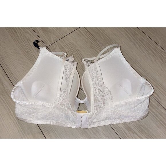 Aerie Plunge Bra Lace Padded Underwire Womens 38C Ivory New - Picture 4 of 6